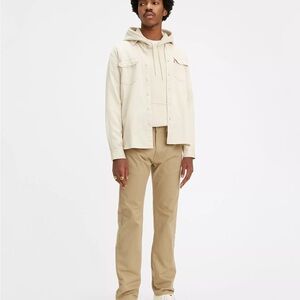 Levi's 505 Regular Straight Stretch Harvest Brown Jeans Mens Size 36x34